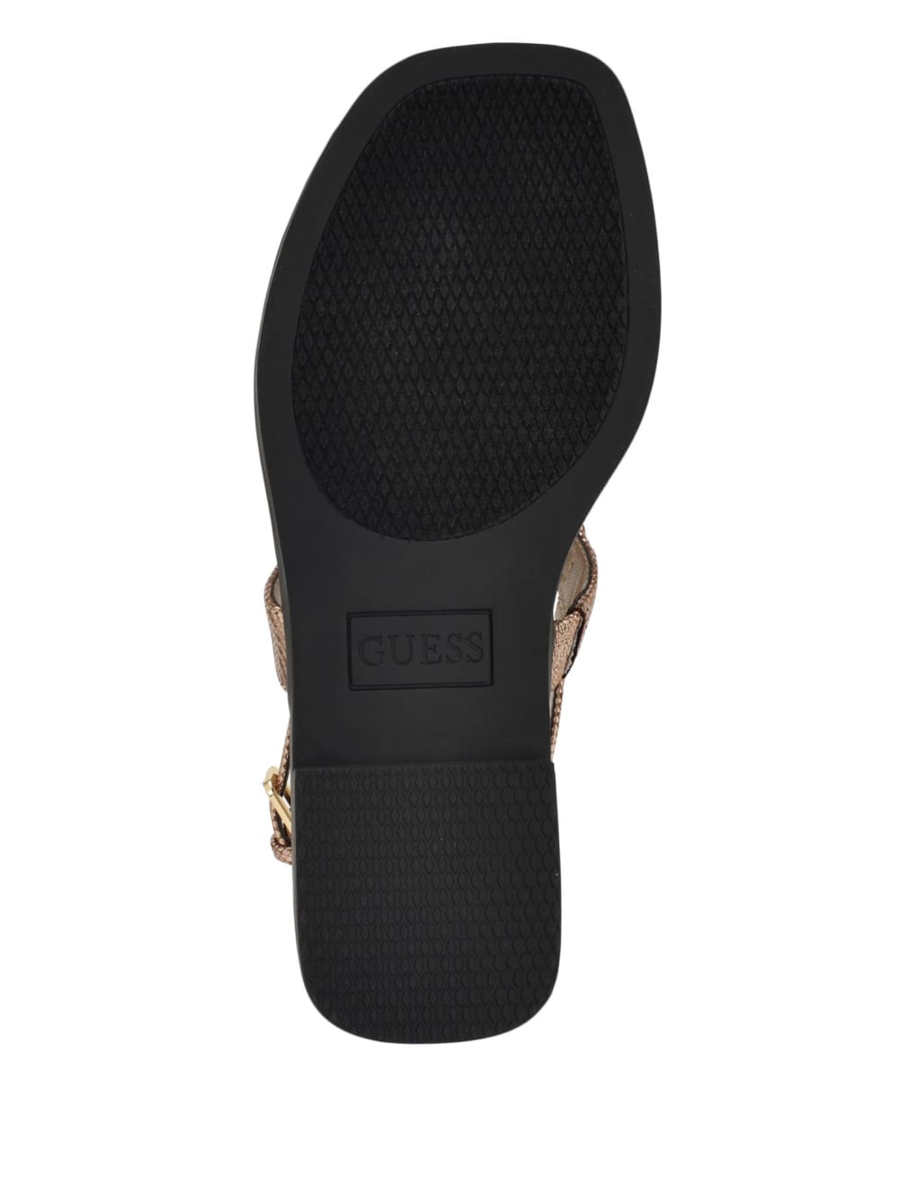 Reality Metallic T-Strap Sandals