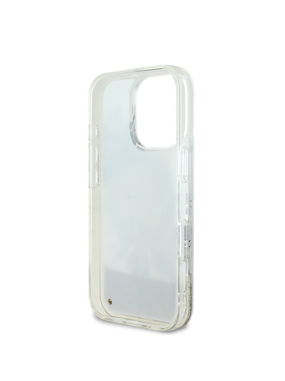 Liquid Glitter Flower iPhone 16 Pro Case