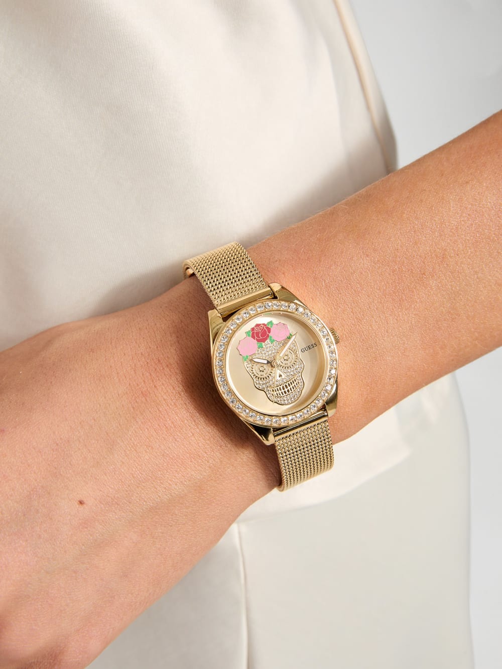 Gold-Tone Analog Watch