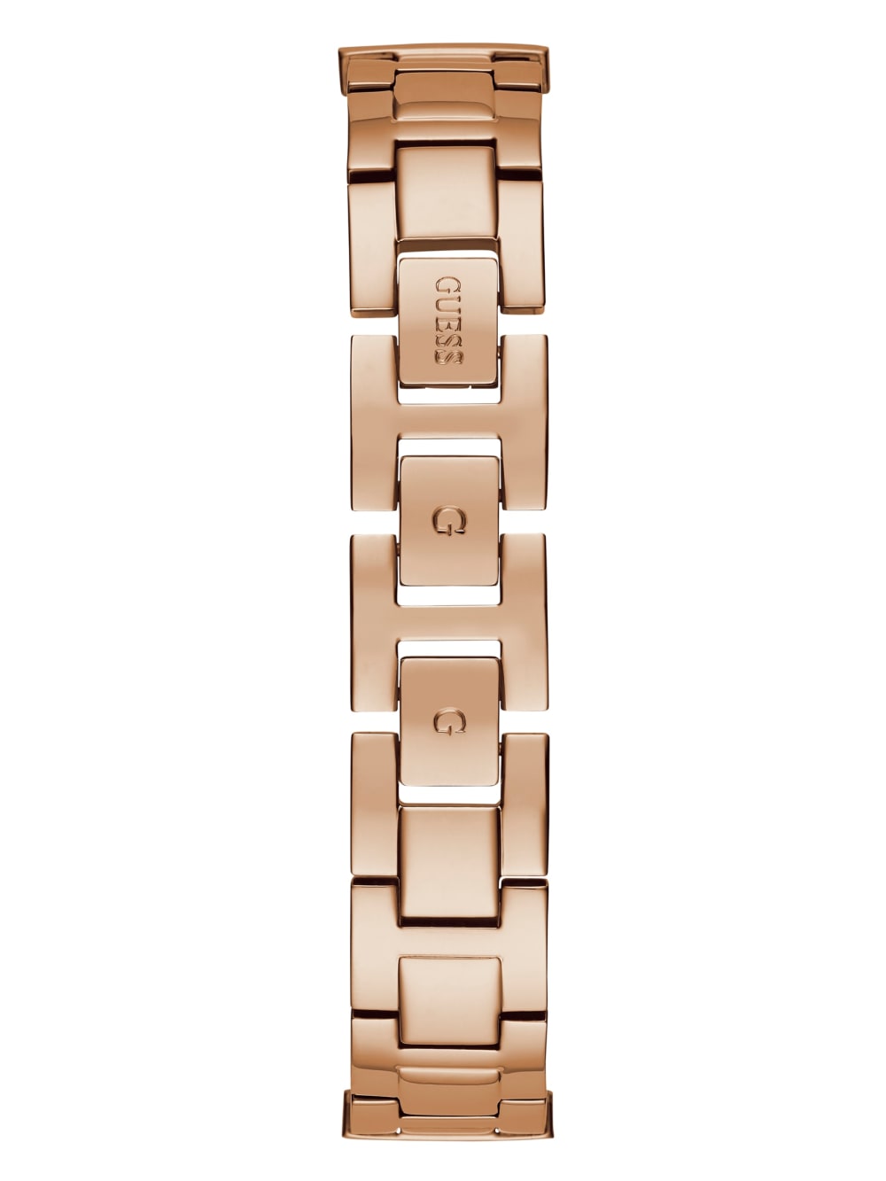 Rose Gold-Tone and Rhinestone Analog Watch