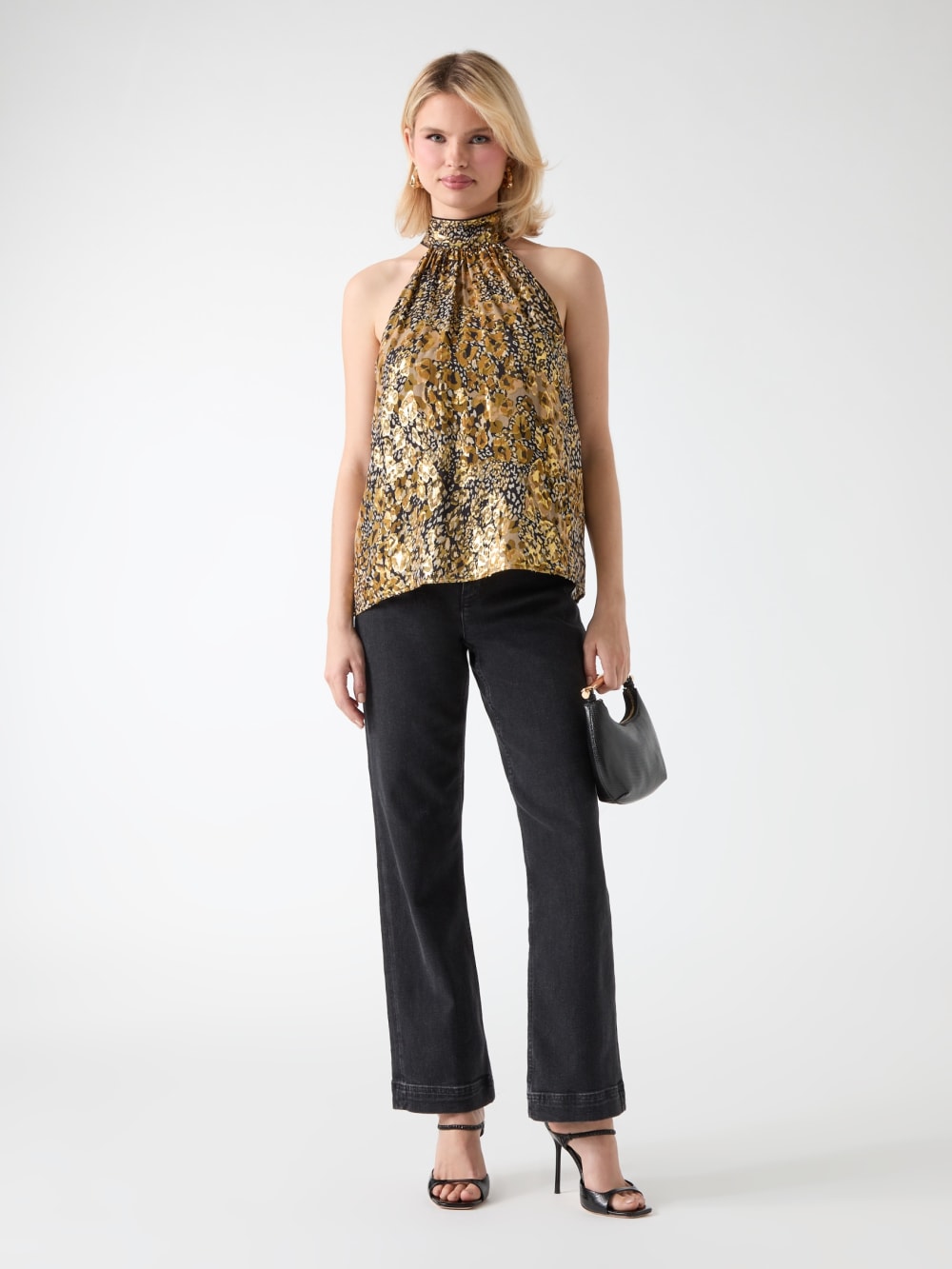 Leopard Allure Halter Top