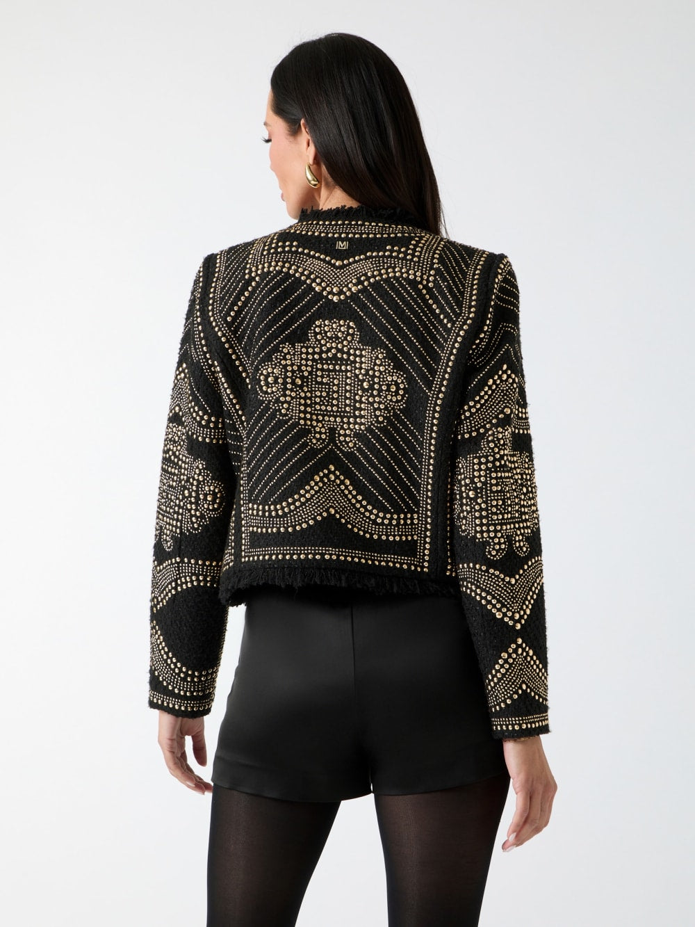 Helene Studded Embroidery Jacket