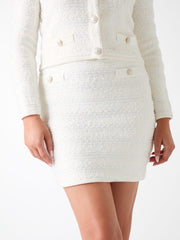 Eco Amelia Bouclé Sweater Skirt