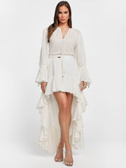 Eco Elsa High-Low Skirt