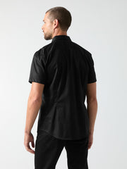 Luxe Stretch Short-Sleeve Shirt