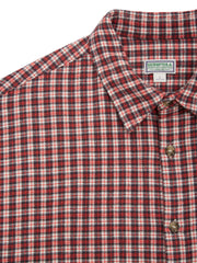 Plaid Button-Up Shirt