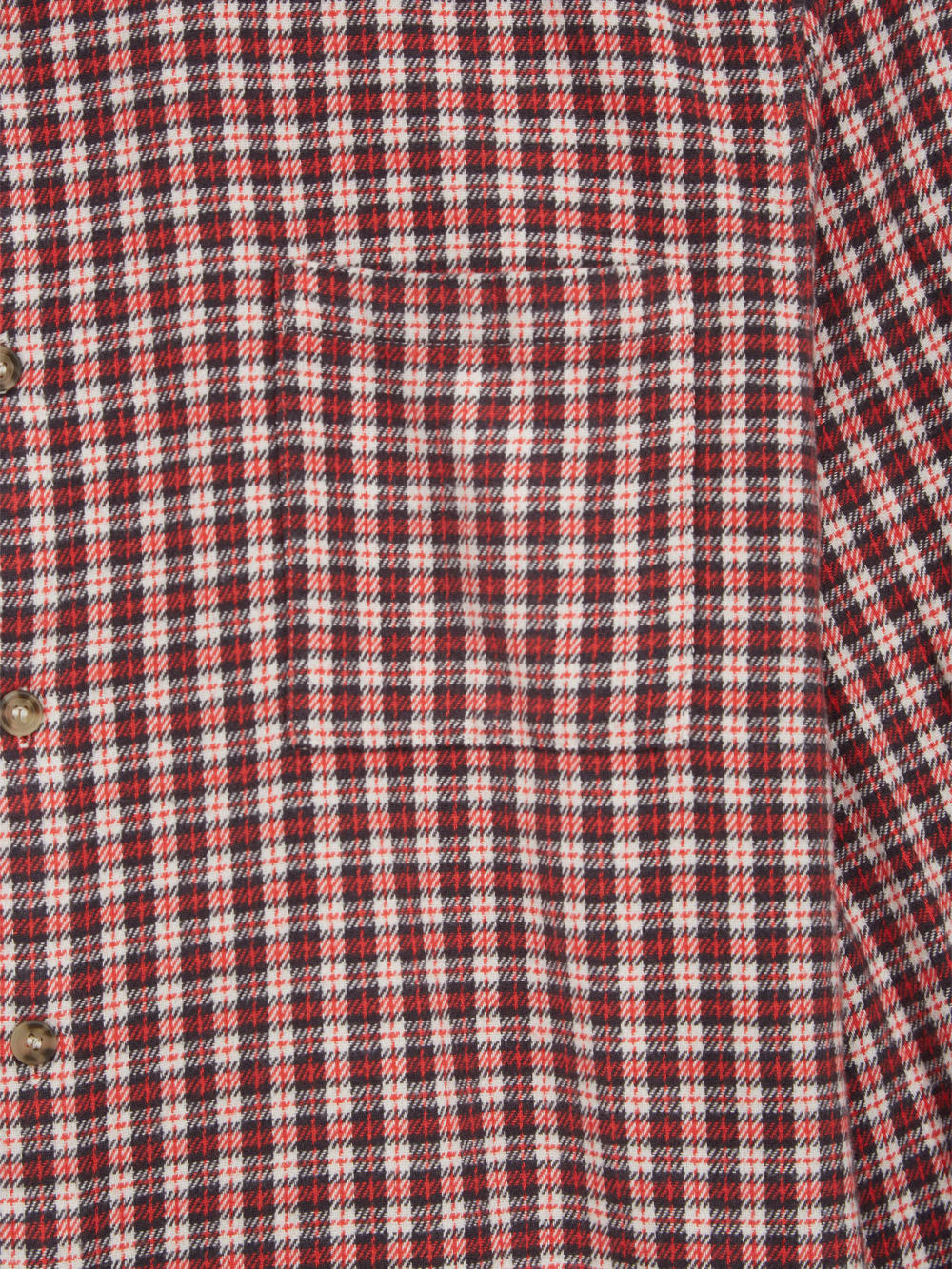 Plaid Button-Up Shirt