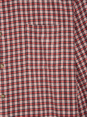 Plaid Button-Up Shirt