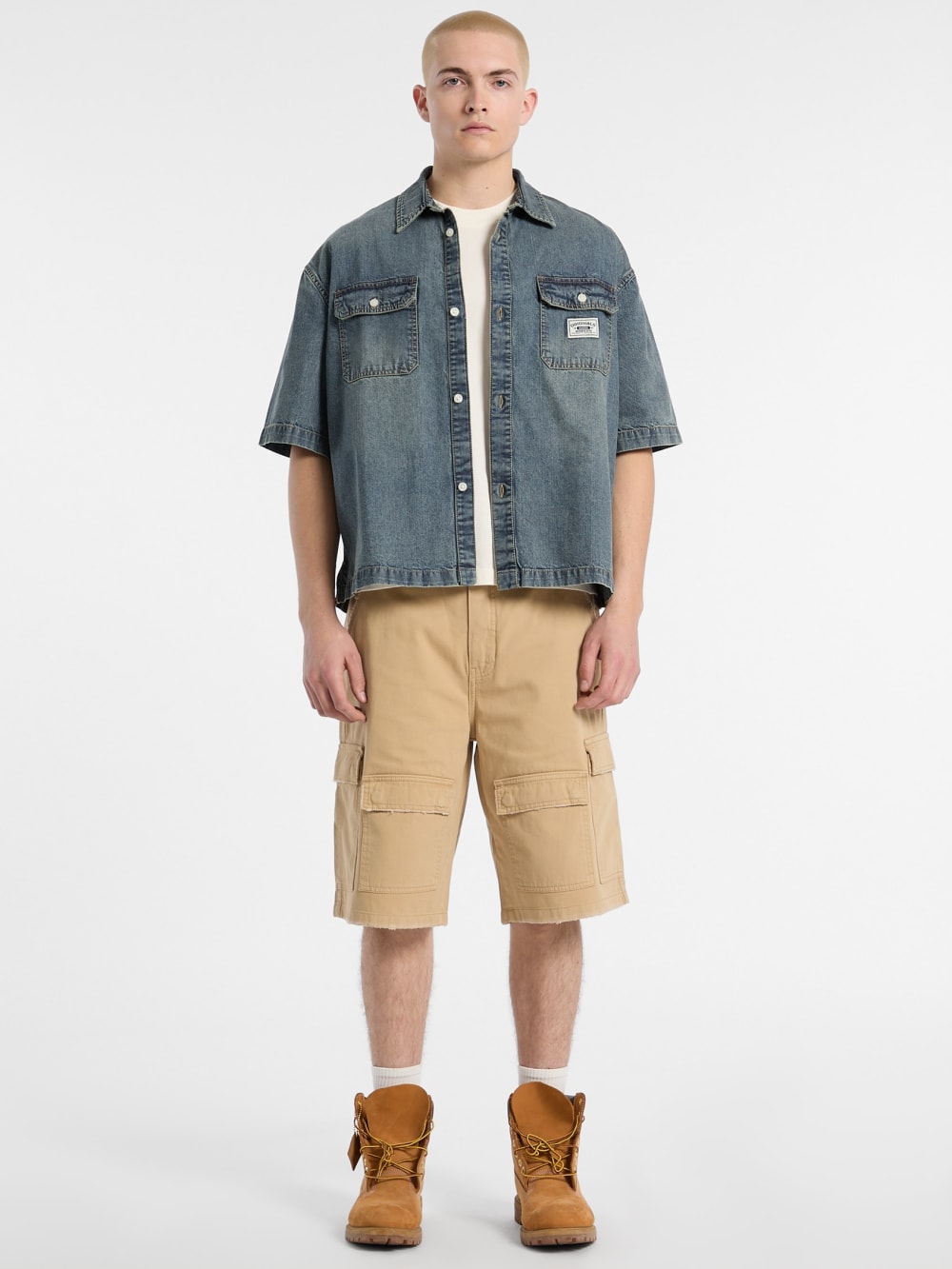 GUESS Originals Boxy Denim Shirt
