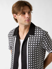 Basketweave Border Shirt