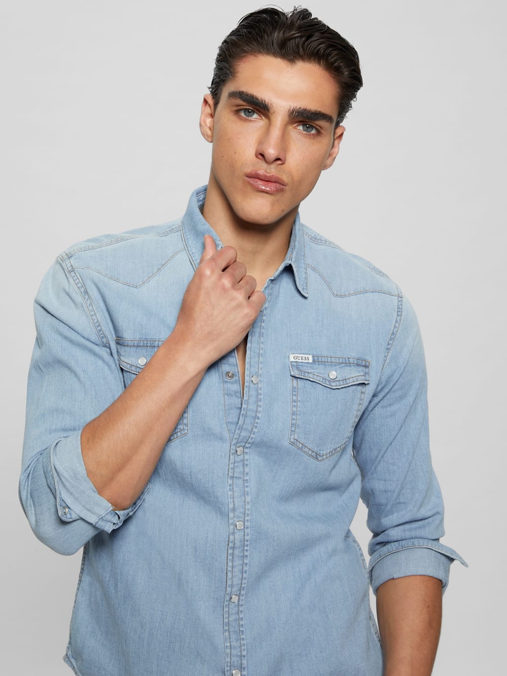Truckee Western Denim Shirt