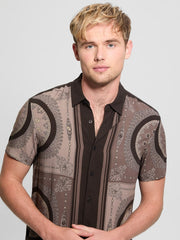 Eco Rayon Medallion Shirt