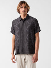 Baroque Border Print Shirt