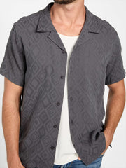 Eco Diamond Jacquard Shirt