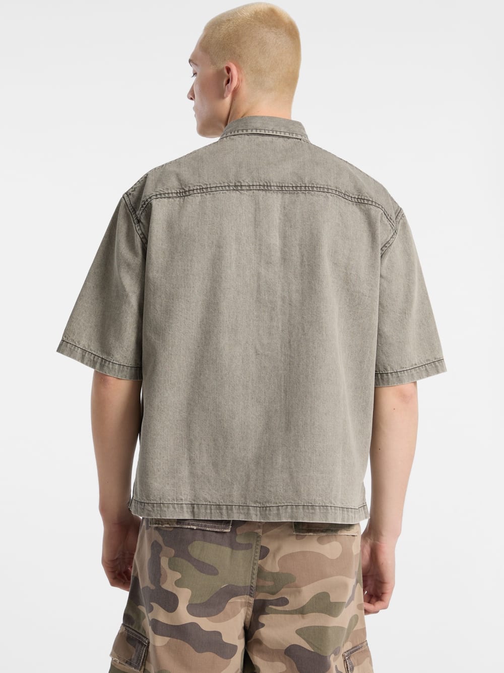 GUESS Originals Boxy Denim Shirt