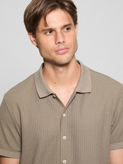 Pointelle Knit Shirt