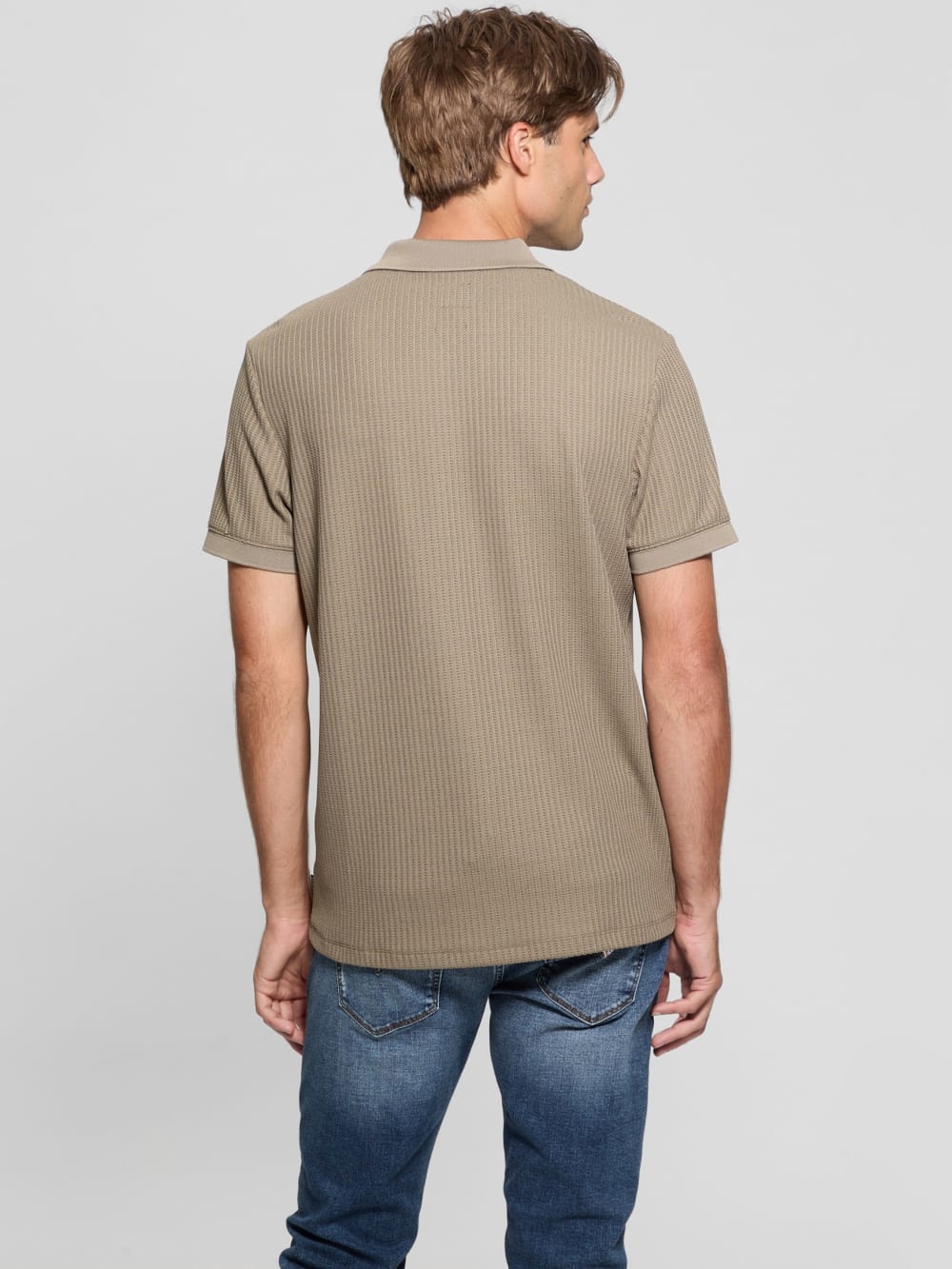 Pointelle Knit Shirt