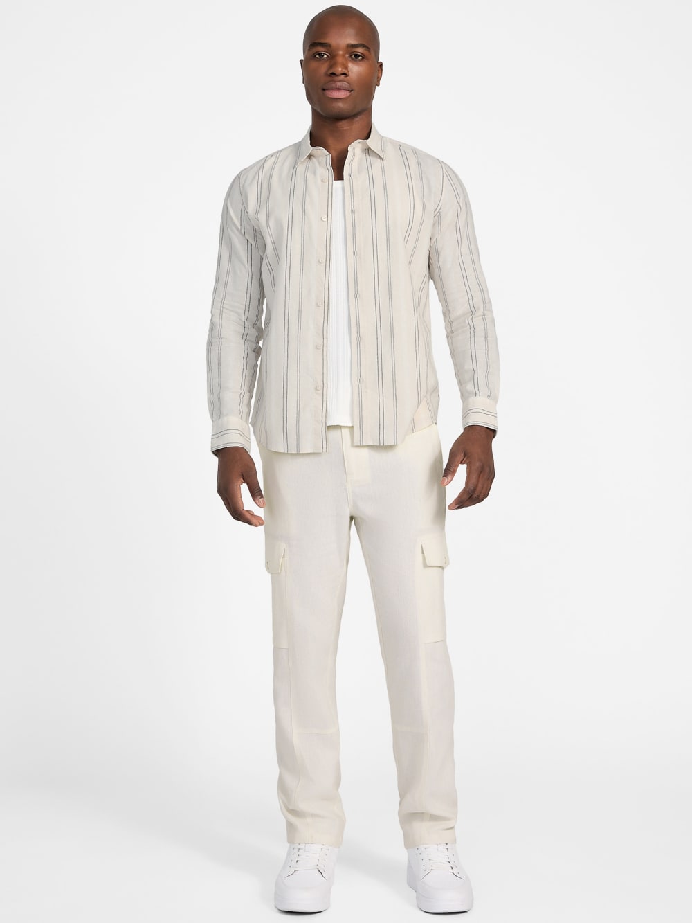 Eco Harkin Striped Linen Shirt