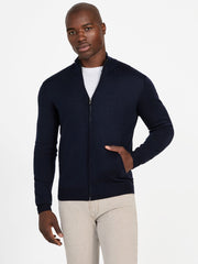 Fred Full-Zip Wool Sweater