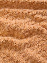 open herringbone sweater
