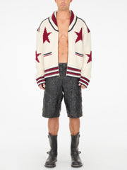 jacquard cardigan
