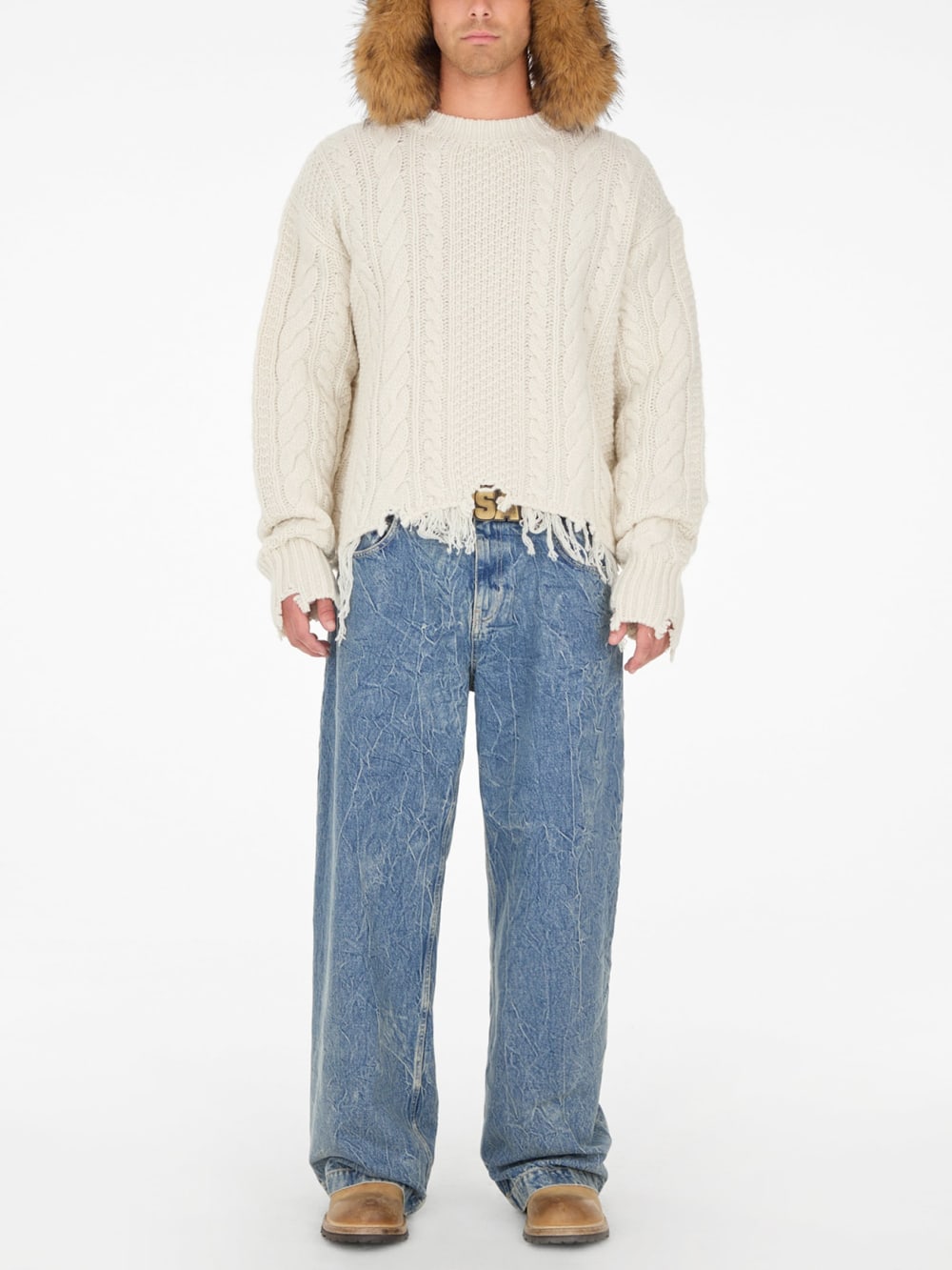 cable sweater