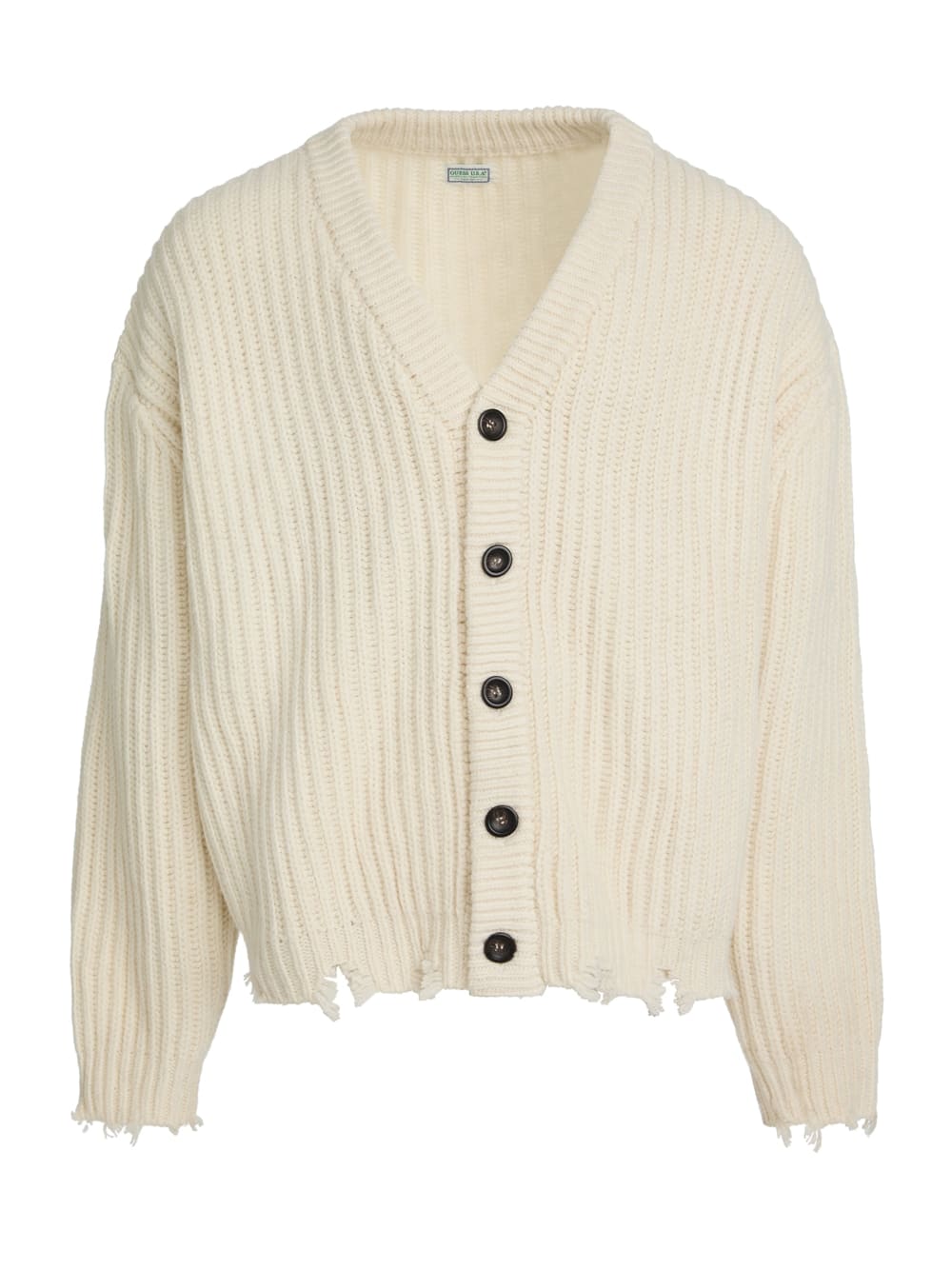 frayed cardigan