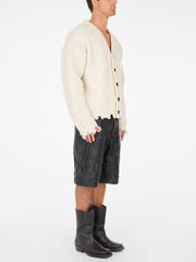 frayed cardigan