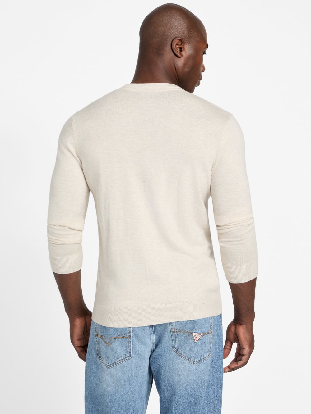 Jamaar Crewneck Stitched Sweater