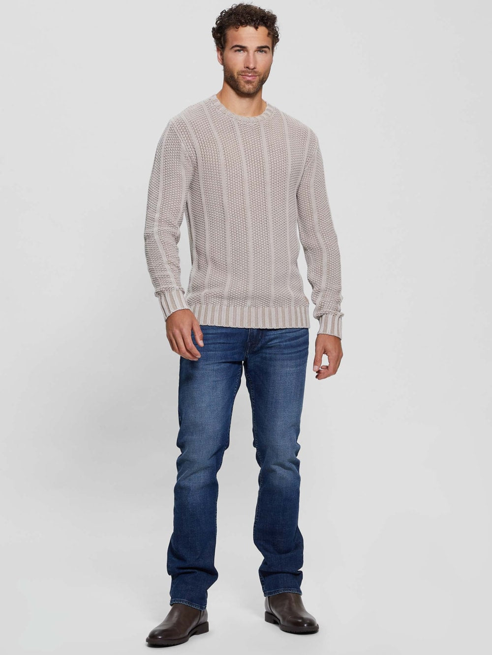 Eli Treated Stitched Sweater