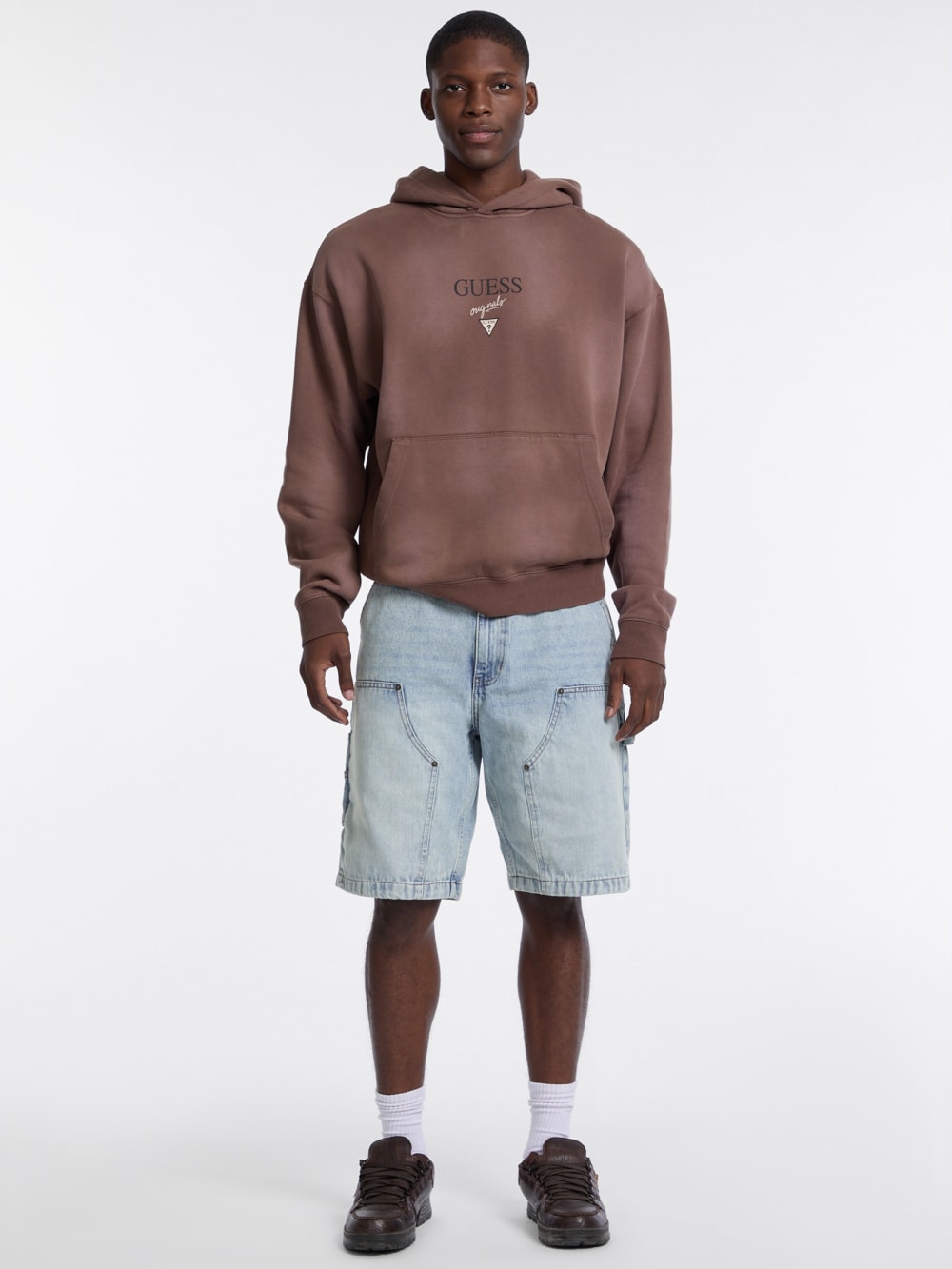 GUESS Originals Baker Logo Hoodie