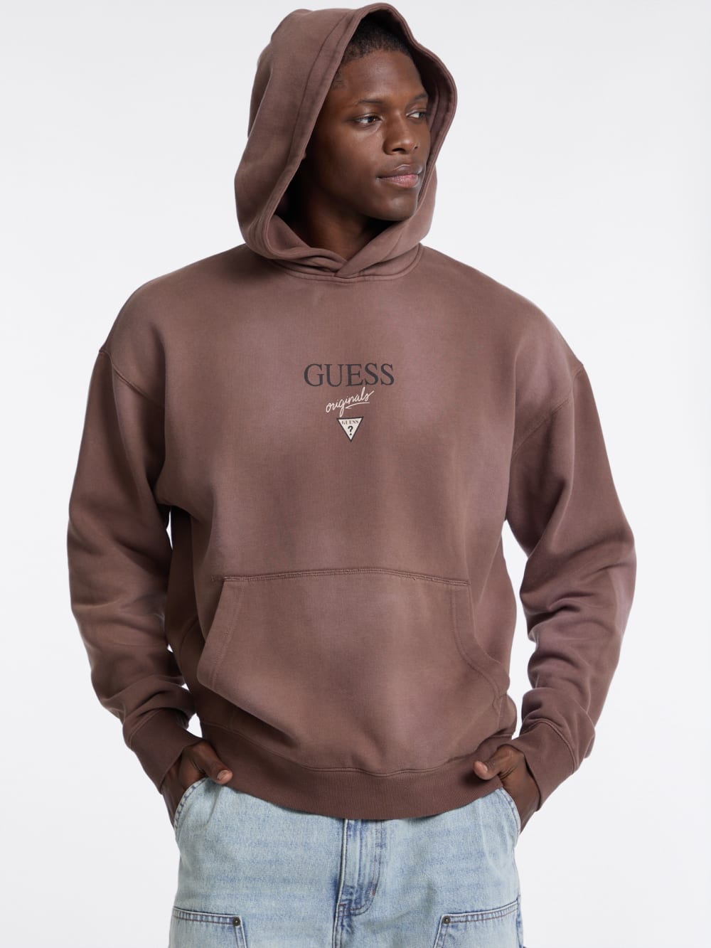 GUESS Originals Baker Logo Hoodie