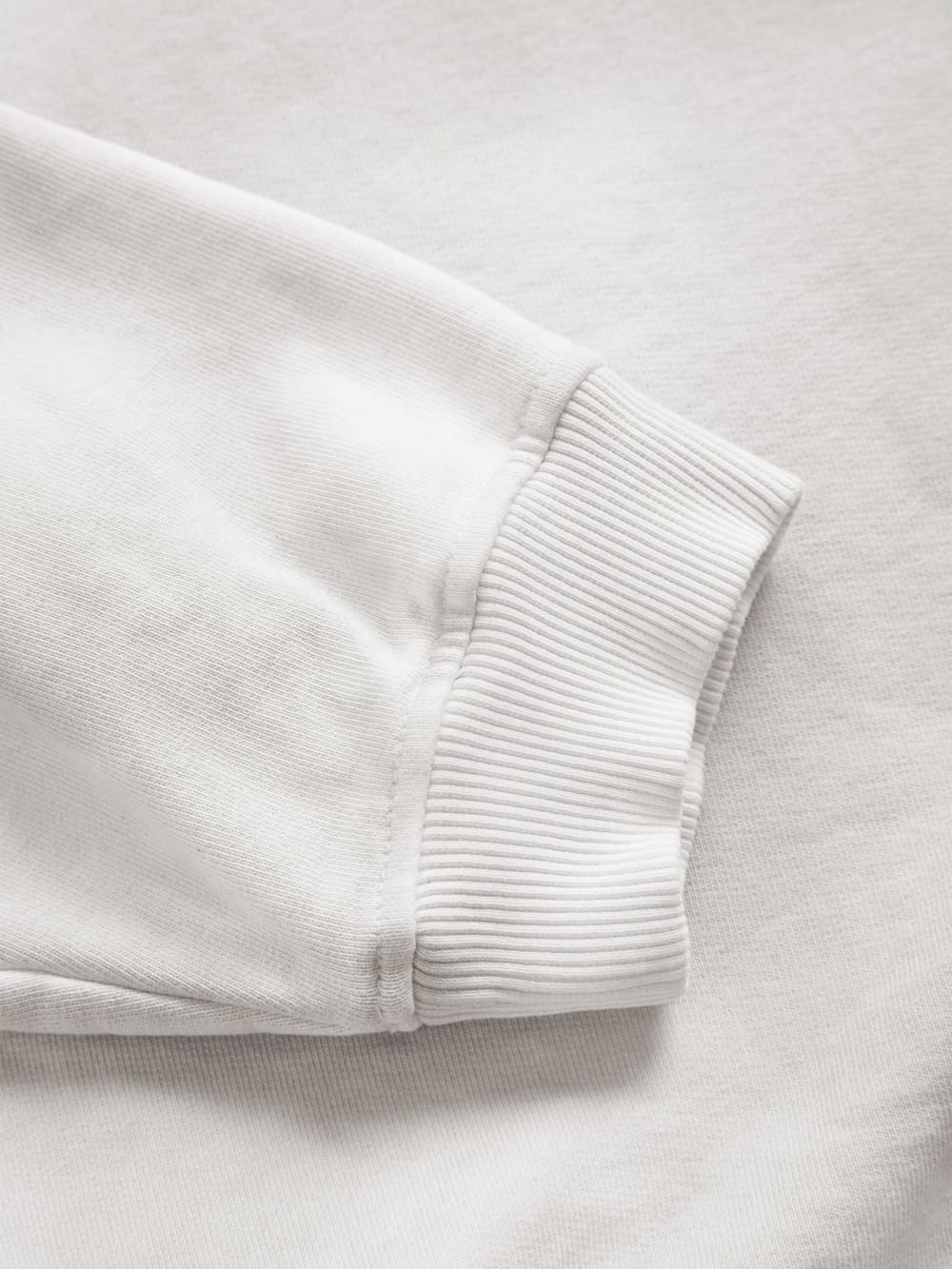 distressed logo crewneck