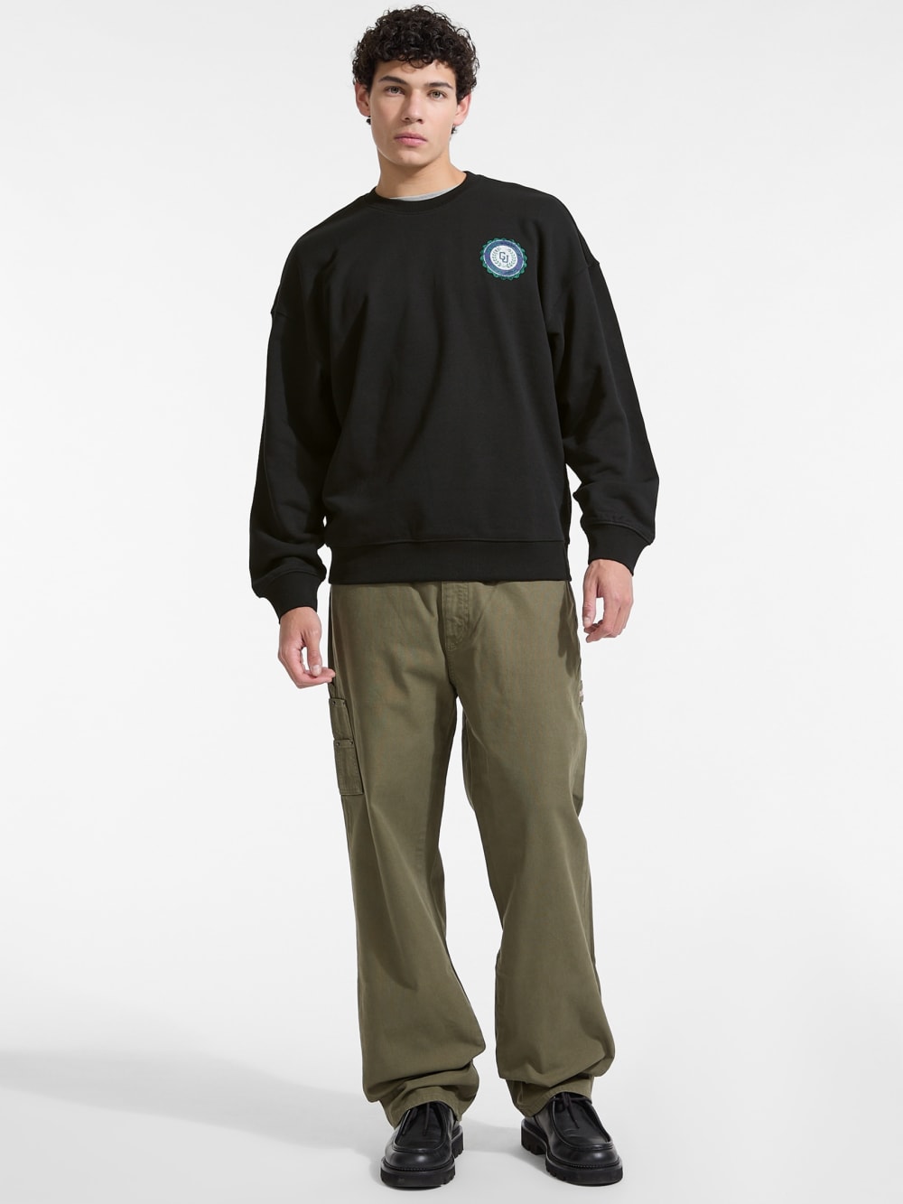 Varsity Logo Crewneck Sweatshirt