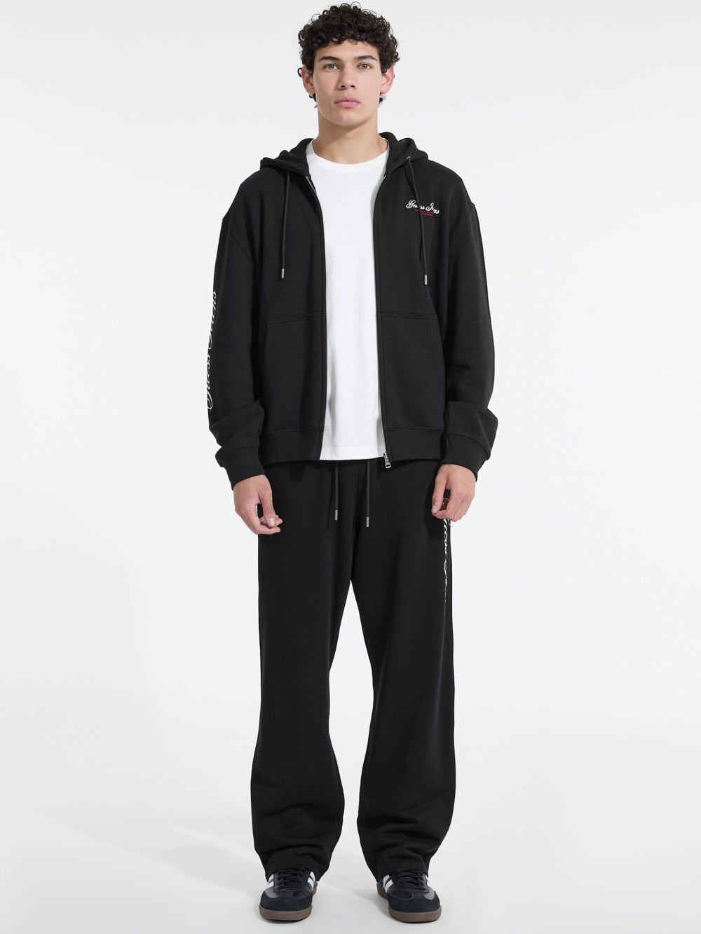 Script Zip Hoodie