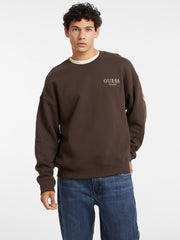 Macro Logo Crewneck Sweatshirt