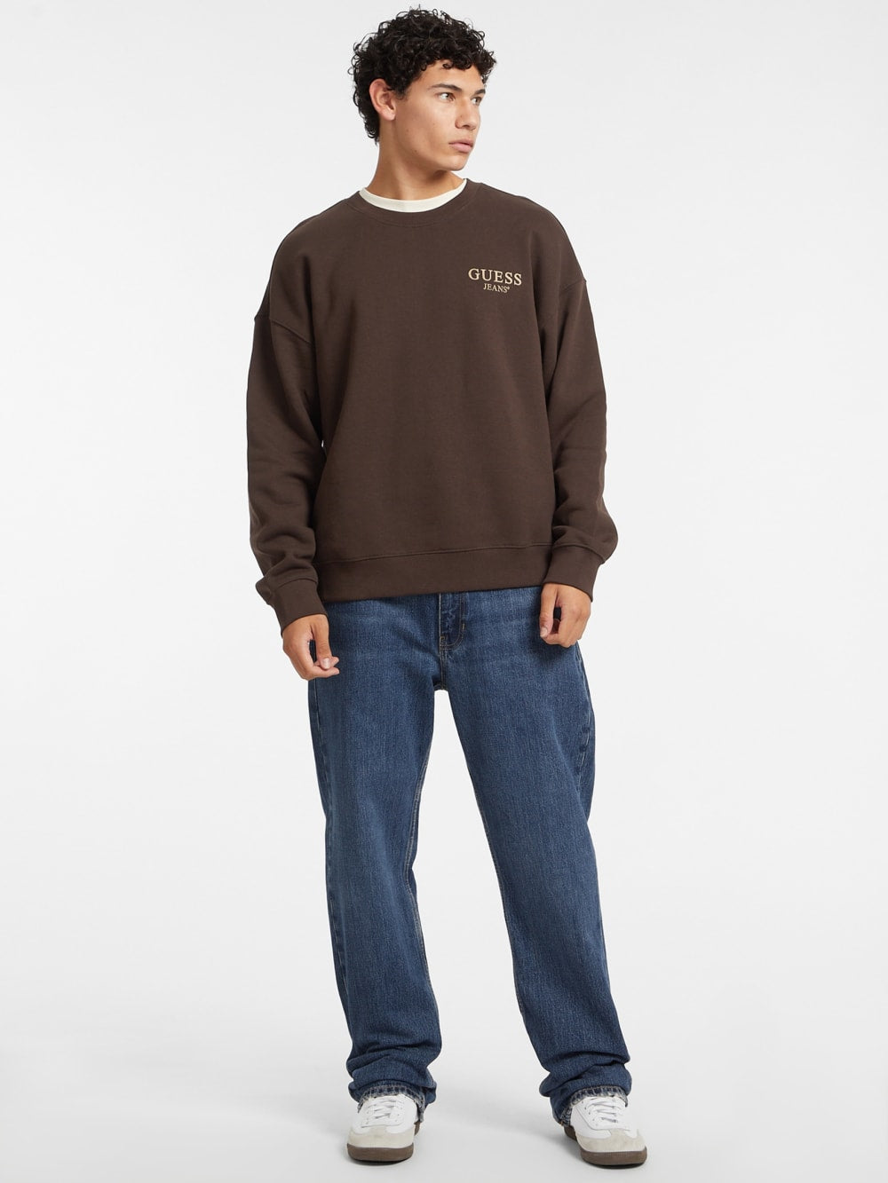 Macro Logo Crewneck Sweatshirt