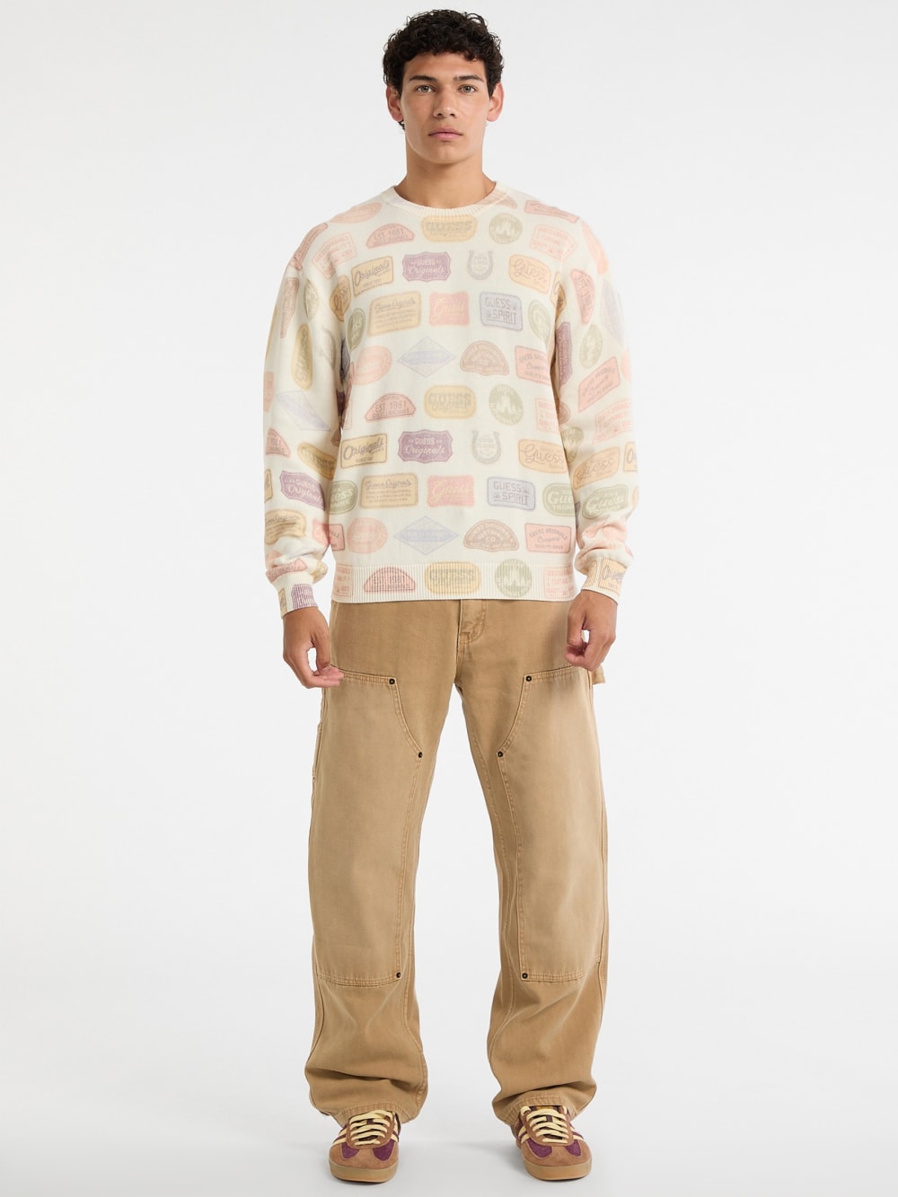 GUESS Originals Eco Printed Sweater