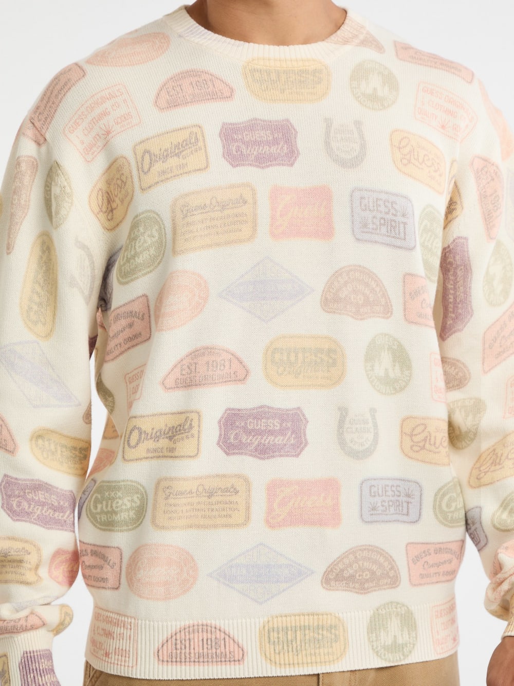 GUESS Originals Eco Printed Sweater