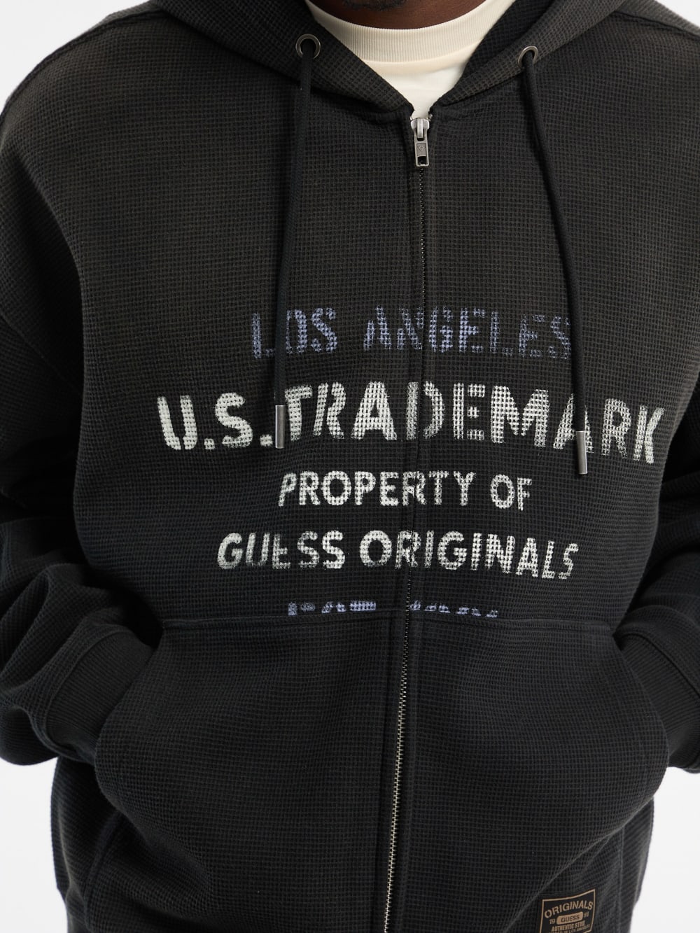 GUESS Originals Waffle Hoodie