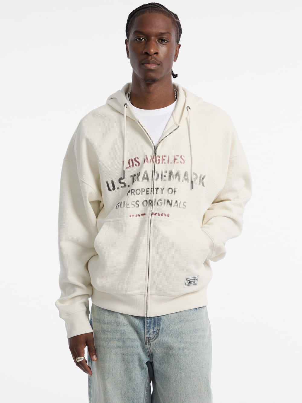 GUESS Originals Waffle Hoodie
