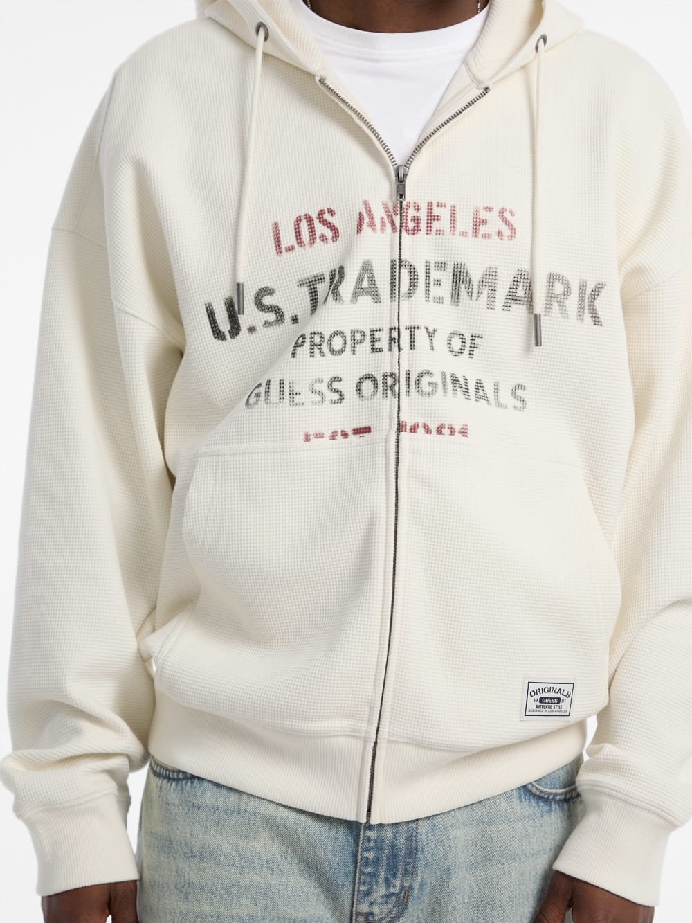 GUESS Originals Waffle Hoodie