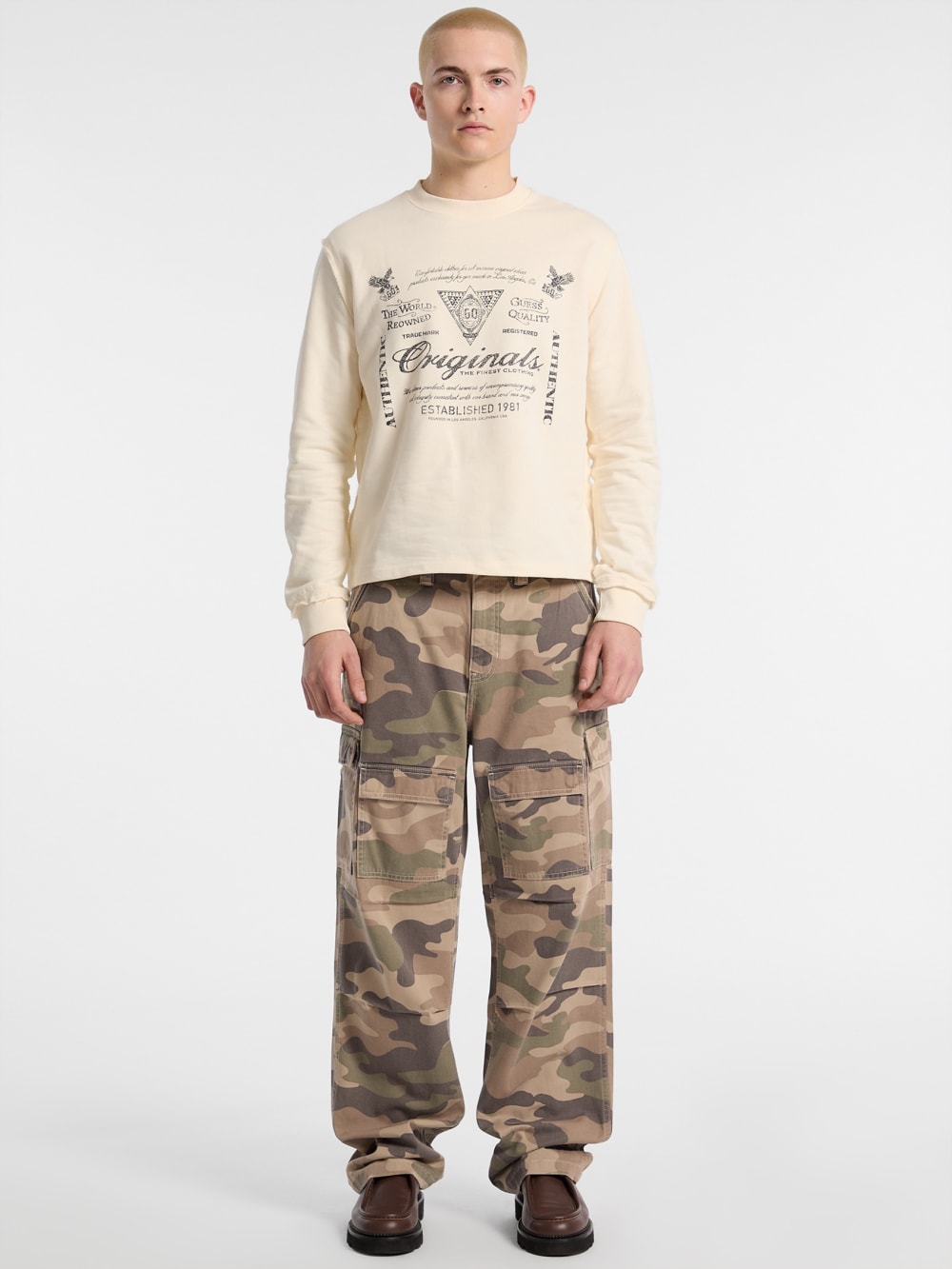 GUESS Originals Eco Lightweight Crewneck