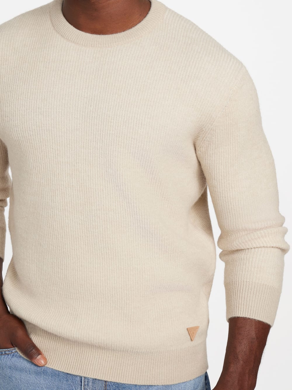 Eco Johnathan Crewneck Vanise Sweater