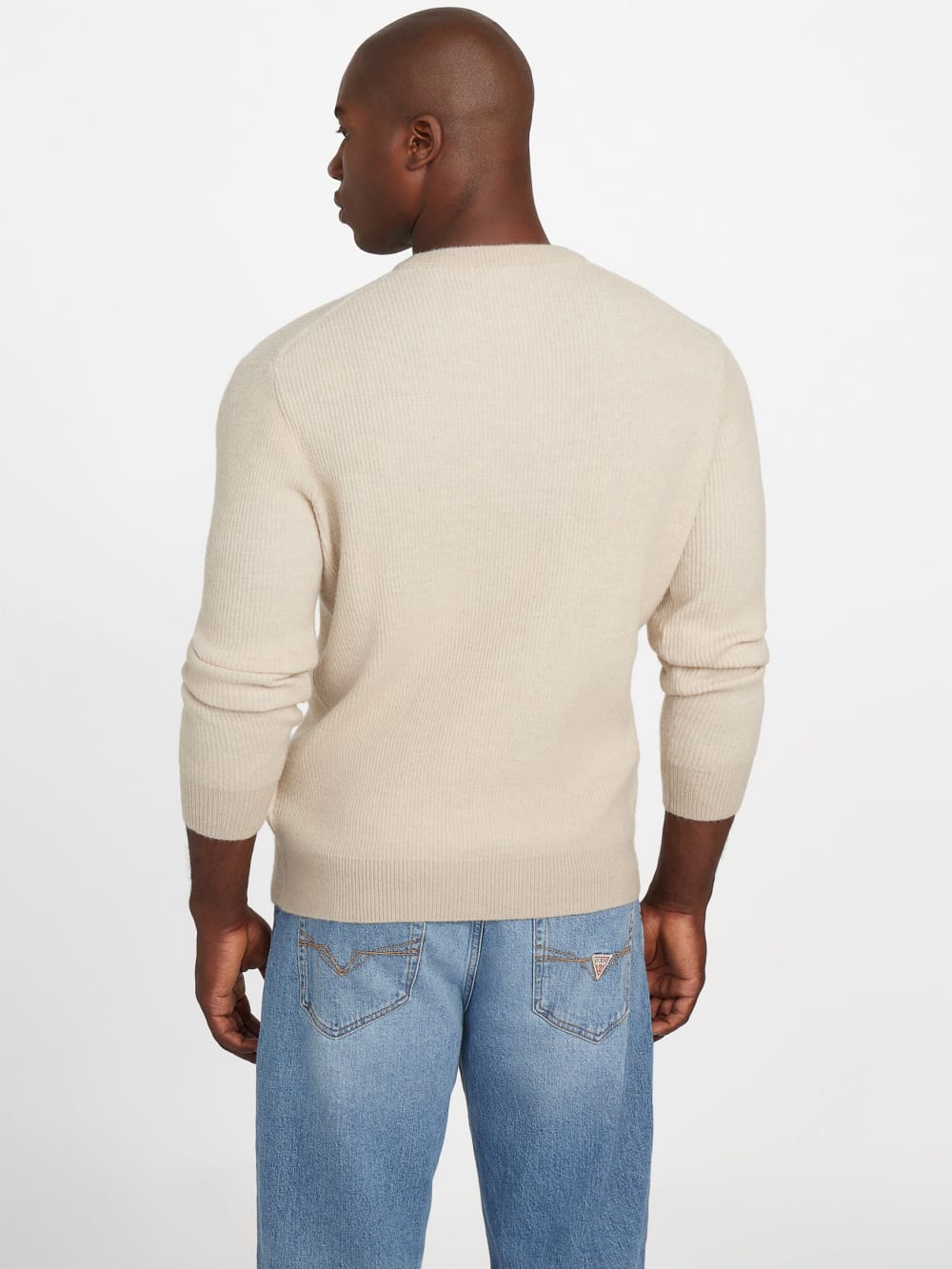 Eco Johnathan Crewneck Vanise Sweater