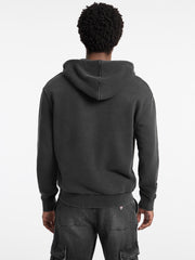 Printed Half-Zip Logo Hoodie