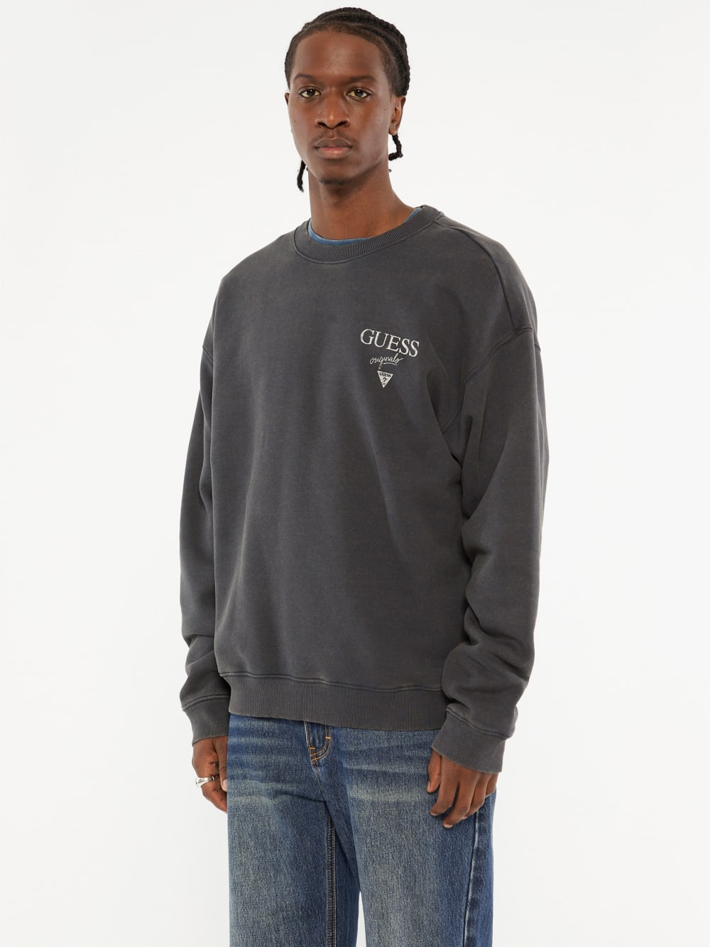 GUESS Originals Eco Baker Crewneck Sweatshirt