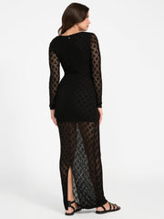 Alba Pointelle Maxi Dress