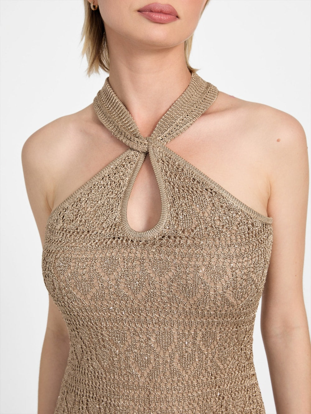 Cynthia Keyhole Maxi Dress