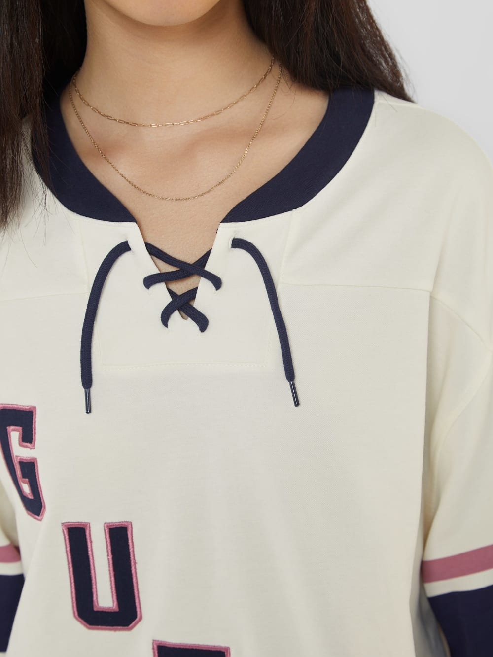 GUESS Originals Hockey Jersey Dress